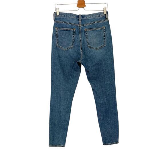 Everlane High Rise Jeans Medium Wash Size 28 Regular - Picture 2 of 6